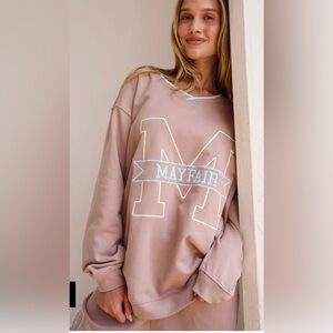 Mayfair Angels V-Neck Sweatshirt